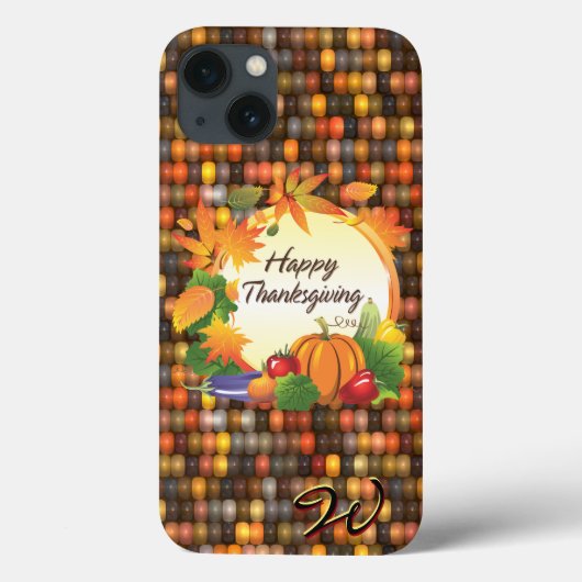 Happy Thanksgiving 5A-13A-opties Case-Mate iPhone Case (Achterkant)