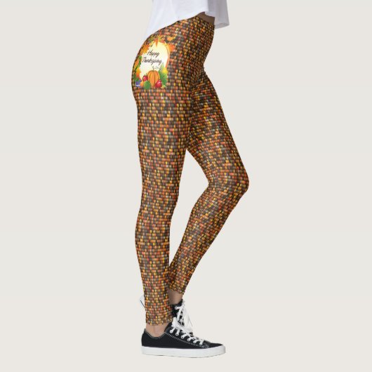 Happy Thanksgiving 5A-13A-opties Leggings (Rechts)