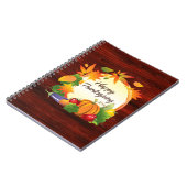 Happy Thanksgiving 5A Notitieboek (Linkerzijde)