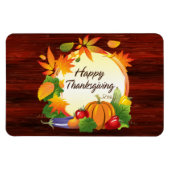 Happy Thanksgiving 5A Premium Magnet Magneet (Horizontaal)