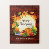 Happy Thanksgiving 5A Puzzle Legpuzzel (Verticaal)