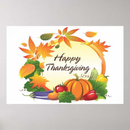 Happy Thanksgiving 5B Poster (Voorkant)