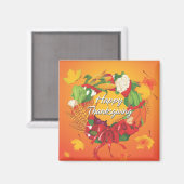 Happy Thanksgiving 6 Magnet (Voorkant / Achterkant)