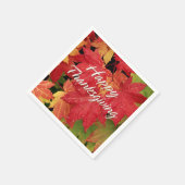 Happy Thanksgiving 8 opties Servet (Hoek)