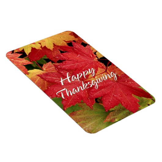 Happy Thanksgiving 8 Premium Magnet Magneet (Rechterzijde)
