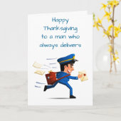 HAPPY *THANKSGIVING* A MAN DIE ALTIJD LEVERT KAART (Gele Bloem)