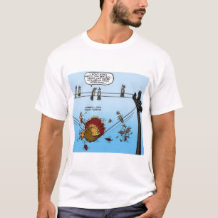 Happy Thanksgiving aan Turkije T-shirt