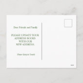 Happy Thanksgiving | Adres wijzigen Feestdagenkaart (Achterkant)