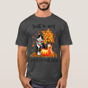 Happy Thanksgiving alleen een meisje dat van Herfs T-shirt