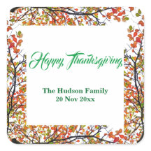 Happy Thanksgiving Autumn Herfst Foliage