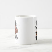 Happy Thanksgiving Autumn Leaves Magische Mok (Center)