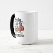 Happy Thanksgiving Autumn Leaves Magische Mok (Voorkant links)