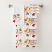 Happy Thanksgiving Bad Handdoek (Insitu)