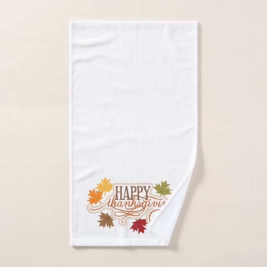 Happy Thanksgiving Bad Handdoek (Handdoek)