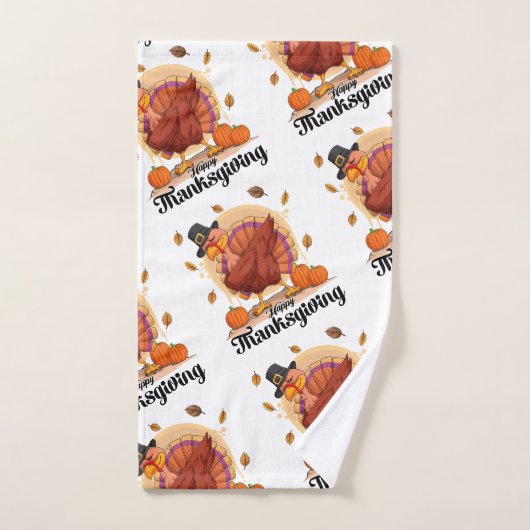 Happy Thanksgiving Bad Handdoek (Handdoek)