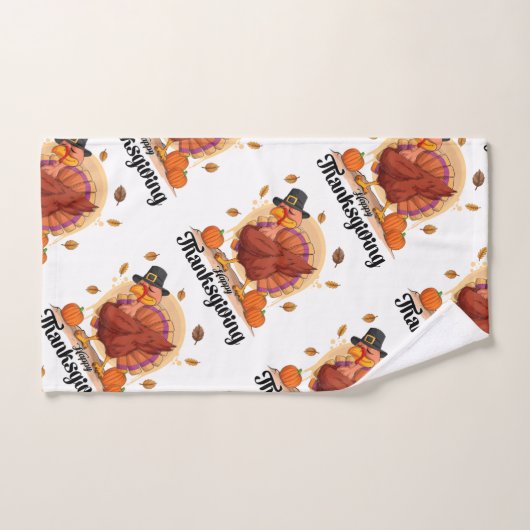 Happy Thanksgiving Bad Handdoek (Handdoek)