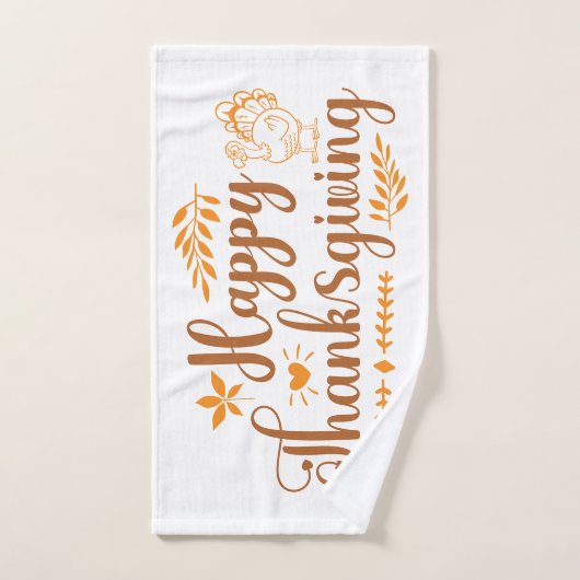 Happy Thanksgiving Bad Handdoek (Handdoek)