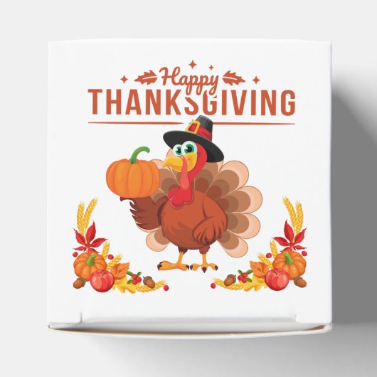 Happy Thanksgiving Bedankdoosjes (Bovenkant)