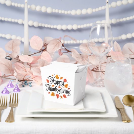 Happy Thanksgiving Bedankdoosjes (Huwelijk)