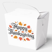 Happy Thanksgiving Bedankdoosjes (Achterkant)
