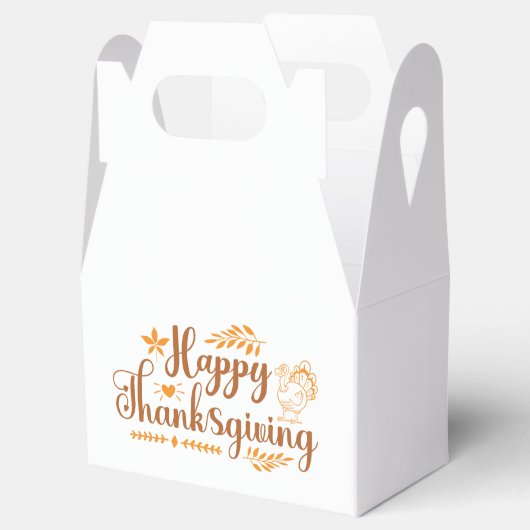 Happy Thanksgiving Bedankdoosjes (Geopend)