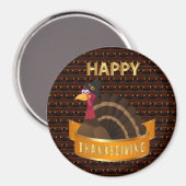 Happy Thanksgiving Best Magneet (Voorkant / Achterkant)