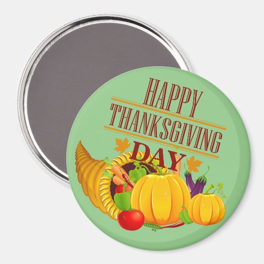 Happy Thanksgiving Best magnet (Voorkant / Achterkant)