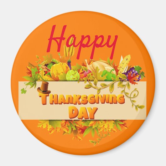 Happy Thanksgiving Best magnet (Voorkant)
