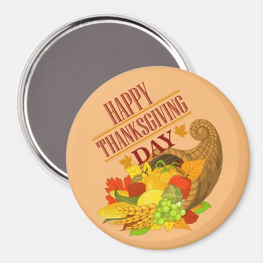 Happy Thanksgiving Best magnet (Voorkant / Achterkant)