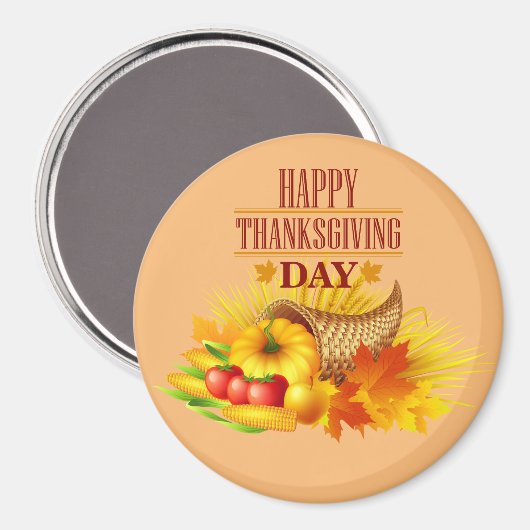 Happy Thanksgiving Best magnet (Voorkant / Achterkant)