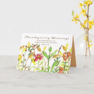 Happy Thanksgiving Bijbel Verse Filippijnen Bloeme Kaart