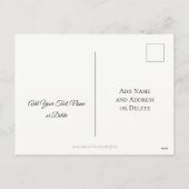 Happy Thanksgiving Black Gold Typography Pumpkin Feestdagenkaart (Achterkant)