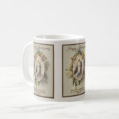 Happy Thanksgiving Blessed Mary Religious Koffiemok (Voorkant links)