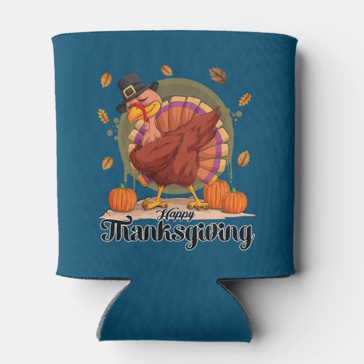 Happy Thanksgiving Blikjeskoeler (Achterkant)