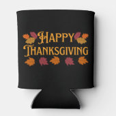 Happy Thanksgiving Blikjeskoeler (Achterkant)