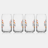 Happy Thanksgiving Blikvorm Glas (Links)