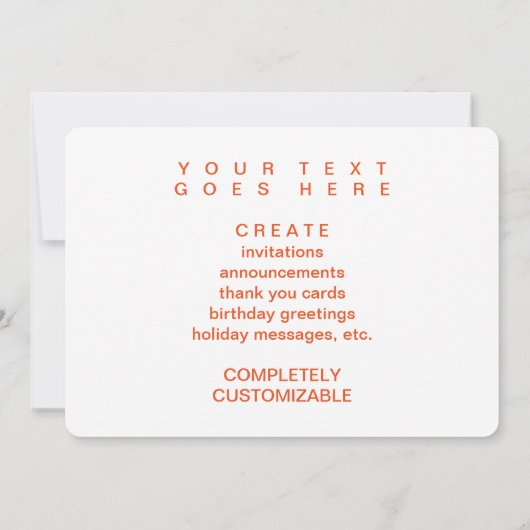 Happy Thanksgiving (bokeh turkey light) Kaart (Achterkant)