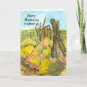 Happy Thanksgiving boyvriend favoriete man Kaart (Voorkant)