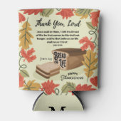 Happy Thanksgiving BREAD LIFE Monogram Blikjeskoeler (Voorkant)