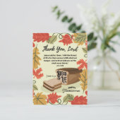 Happy Thanksgiving BREAD van het leven Feestdagenkaart (Staand voorkant)