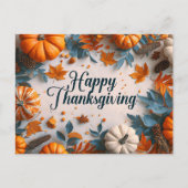 Happy Thanksgiving Briefkaart (Voorkant)
