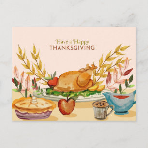 Happy Thanksgiving Briefkaart