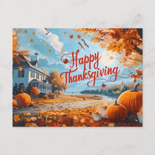 Happy Thanksgiving Briefkaart