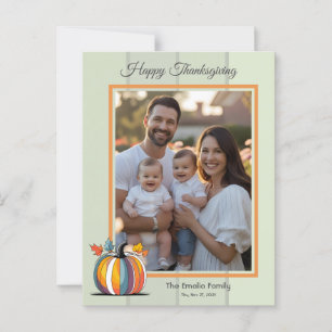 Happy Thanksgiving Briefkaart