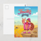Happy Thanksgiving Briefkaart (Voorkant / Achterkant)