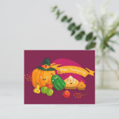 Happy Thanksgiving Briefkaart (Staand voorkant)