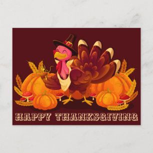 Happy Thanksgiving Briefkaart