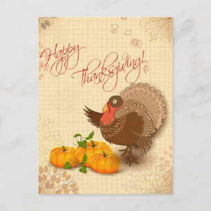 Happy Thanksgiving Briefkaart