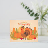 Happy Thanksgiving Briefkaart (Staand voorkant)