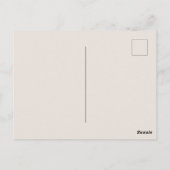 Happy Thanksgiving Briefkaart (Achterkant)